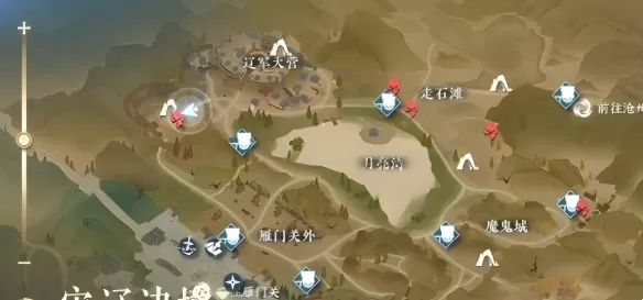 逆水寒手游胡千两位置（图文）