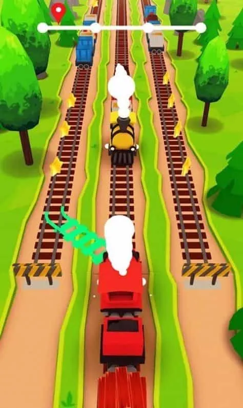 满世界跑火车 