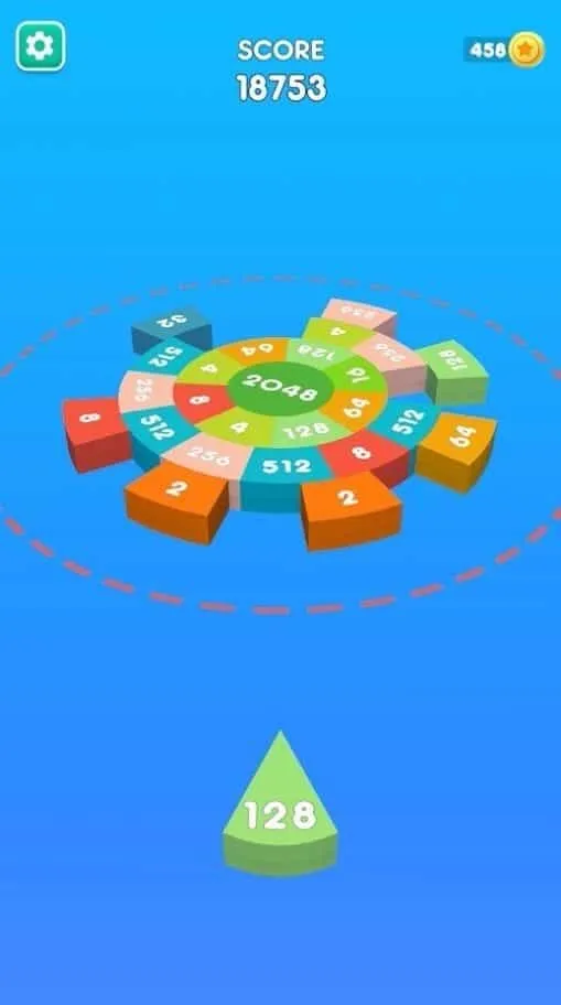 击中2048