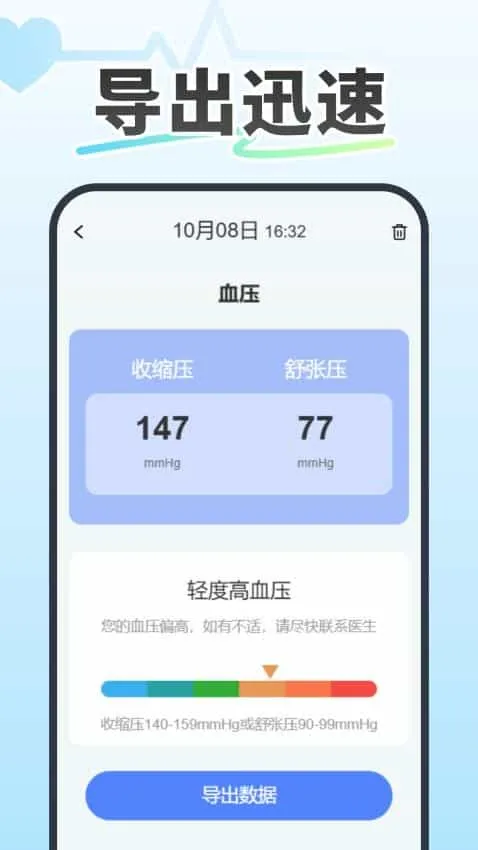 记录血压血糖