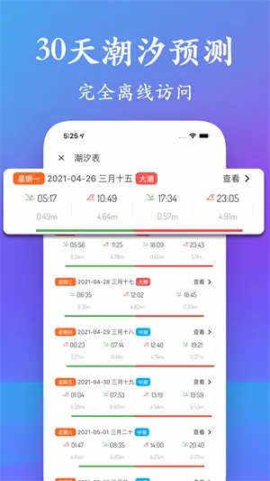 潮汐表免费版